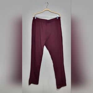 PUBLIC REC NWOT Mens Sweatpants | size 34 / 36 | Marroon Dark Red | Drawstring